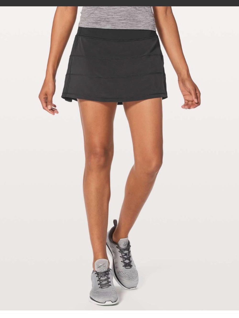 Lululemon Pace Rival Skirt (Regular) in Black
